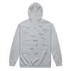 Daughter from Hell Tracklist Zip-Up Hoodie