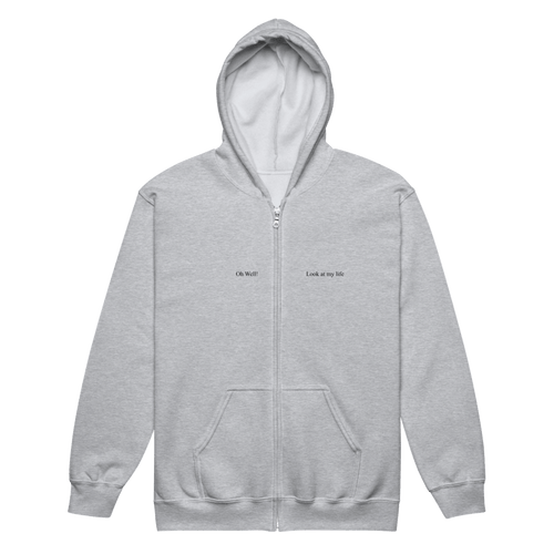 Daughter from Hell Tracklist Zip-Up Hoodie