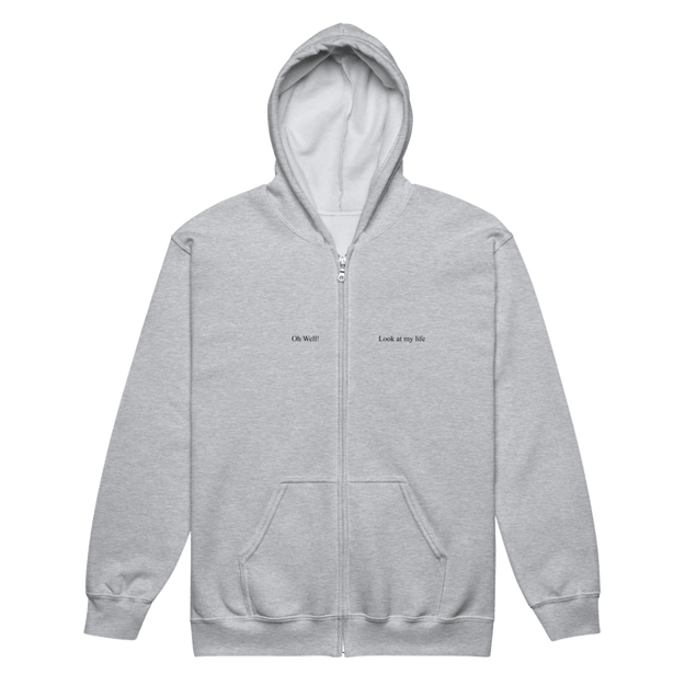 Daughter from Hell Tracklist Zip-Up Hoodie
