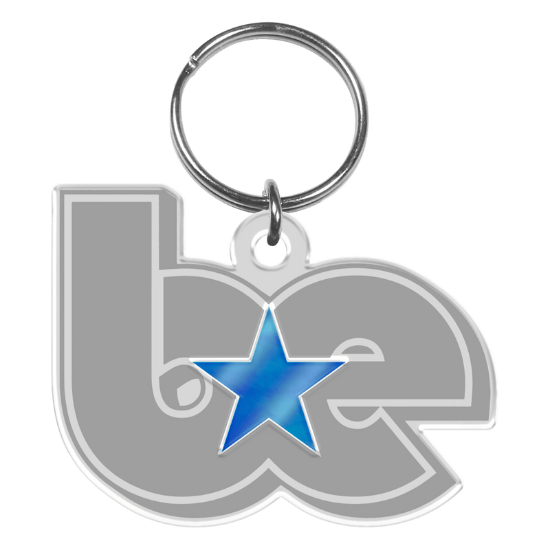 BE Lenticular Star Keychain