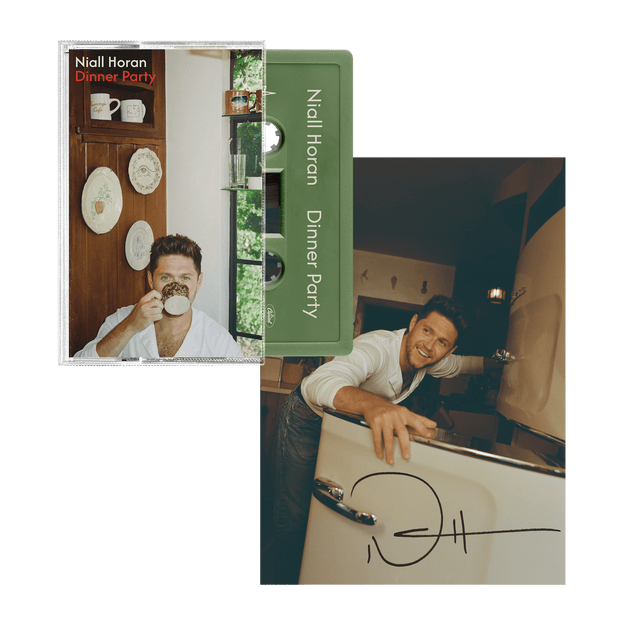 Dinner Party - Sage Cassette + Signed Art Card