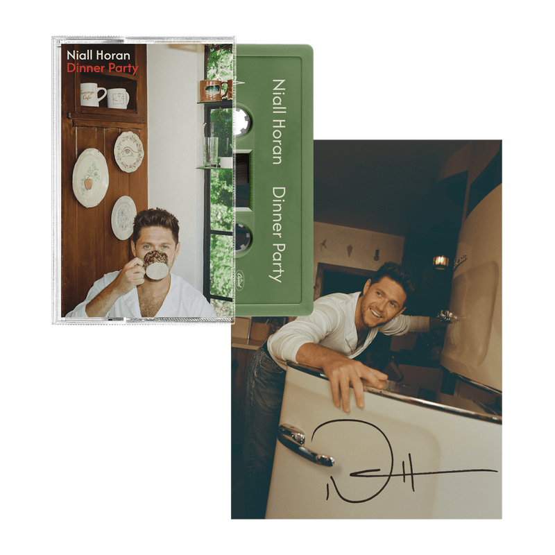 Dinner Party - Sage Cassette + Signed Art Card