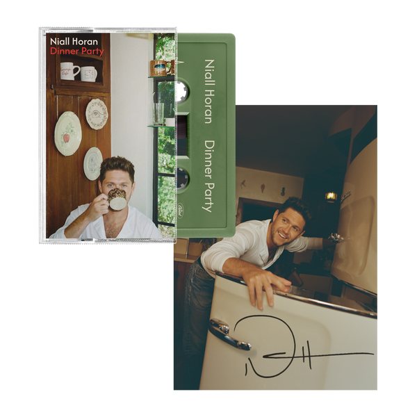 Dinner Party - Sage Cassette + Signed Art Card