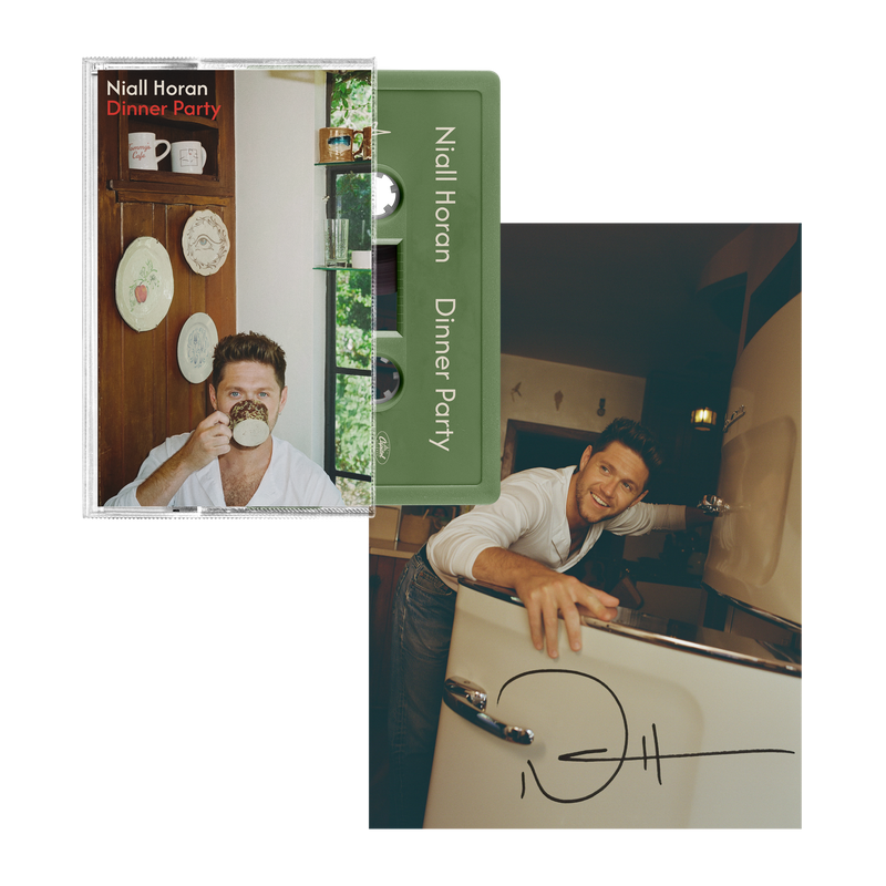Dinner Party - Sage Cassette + Signed Art Card