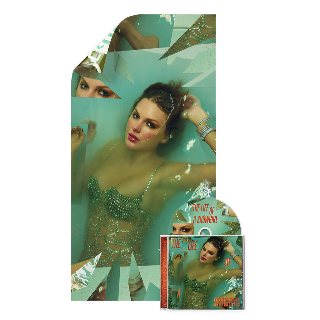 THE LIFE OF A SHOWGIRL: SWEAT AND VANILLA PERFUME CD WITH POSTER