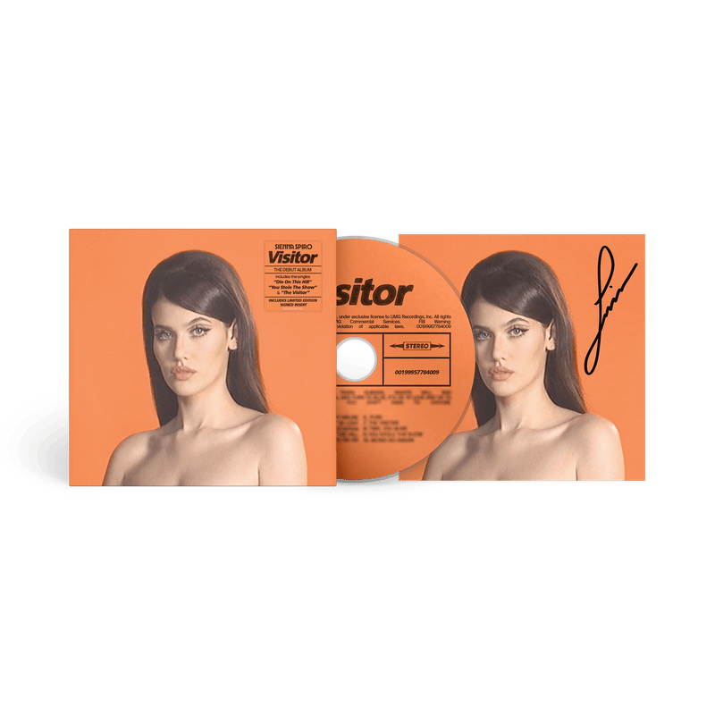 Visitor Standard CD + Signed Art Card