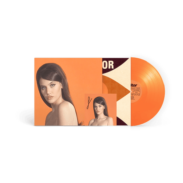 Visitor Store Exclusive Orange Vinyl + Signed Art Card