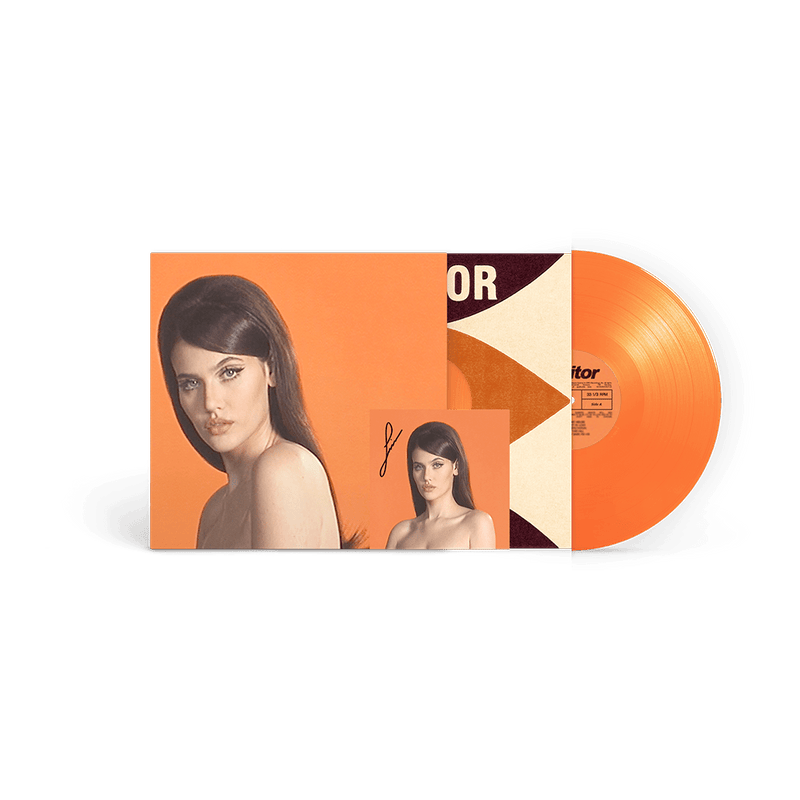 Visitor Store Exclusive Orange Vinyl + Signed Art Card