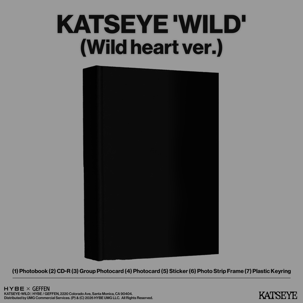 WILD - Wild heart ver. CD