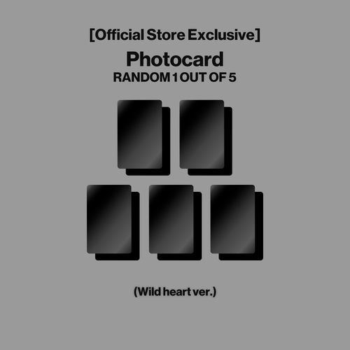 WILD (Wild Heart ver.) - Official Store Exclusive CD + Signed Art Card