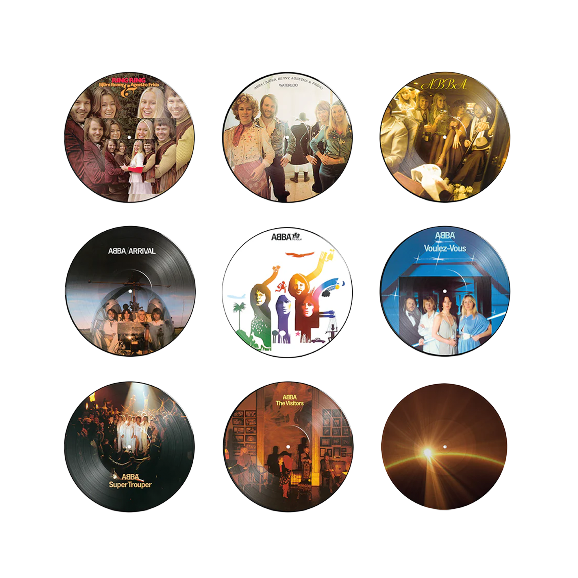 Studio Album Picture Disc Bundle, 9LP