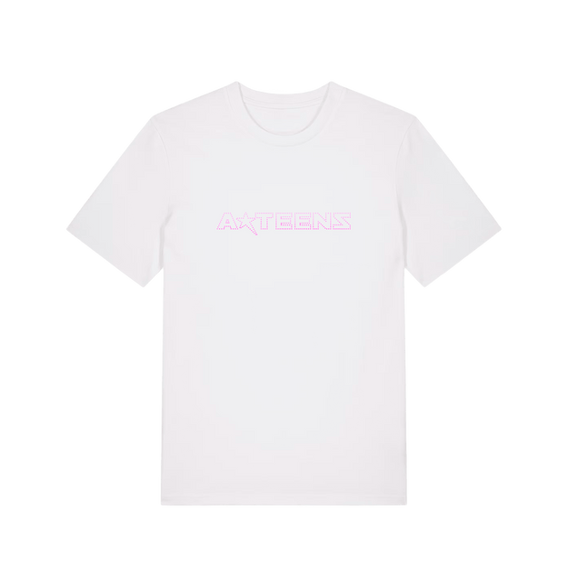A*TEENS Rhinestone T-shirt White