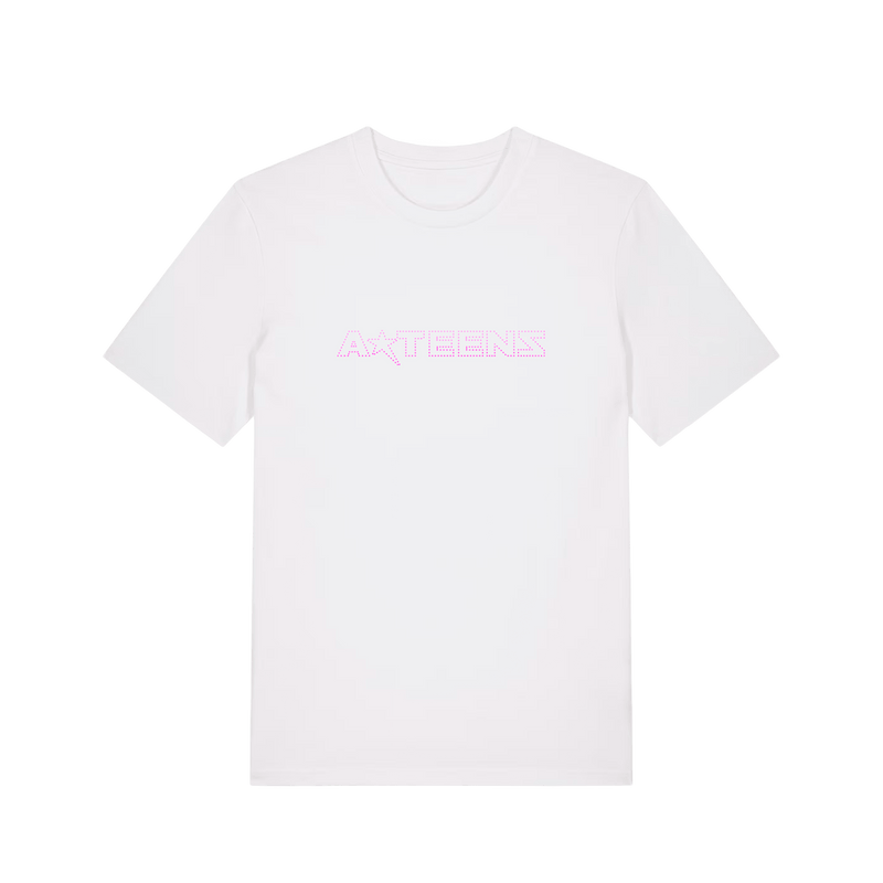 A*TEENS Rhinestone T-shirt White