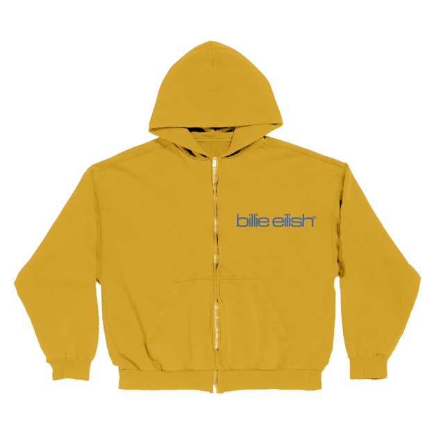 BILLIE YELLOW TOUR ZIP HOODIE