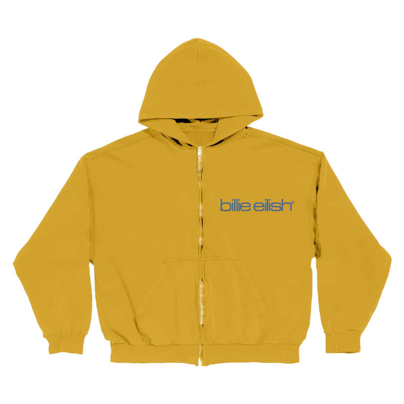 BILLIE YELLOW TOUR ZIP HOODIE