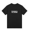 Tessa logo tee, black