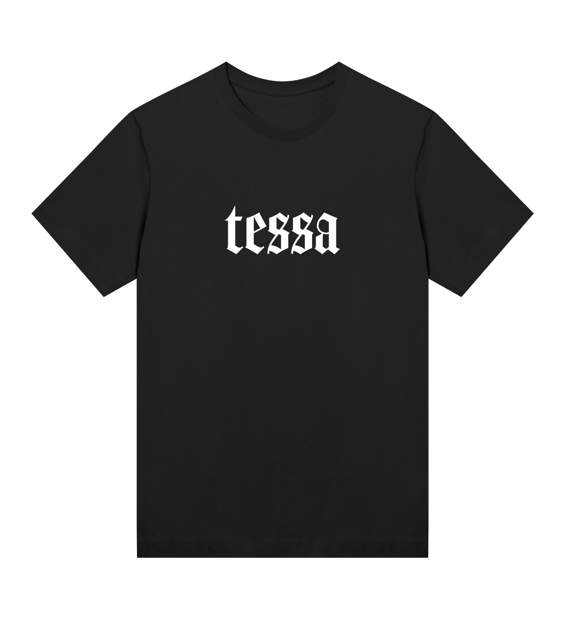 Tessa logo tee, black