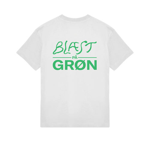 Blæst på grøn, White
