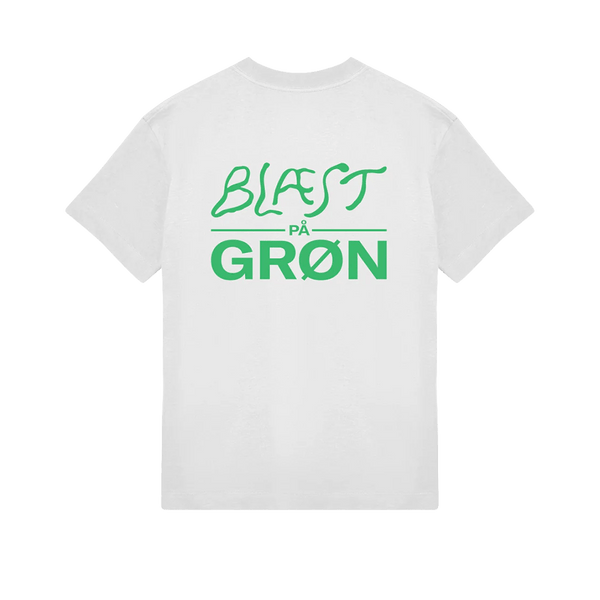 Blæst på grøn, White