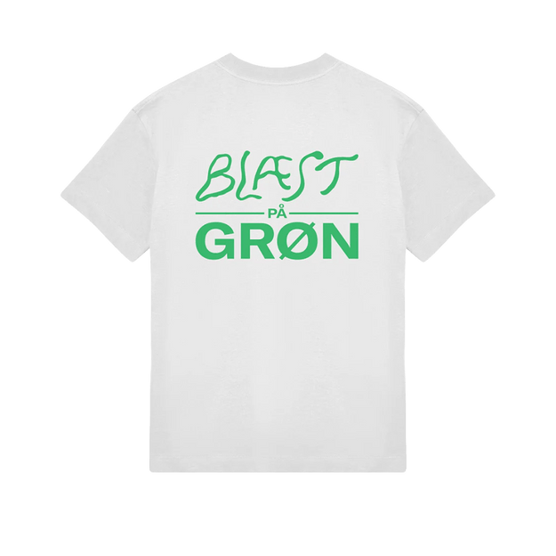 Blæst på grøn, White