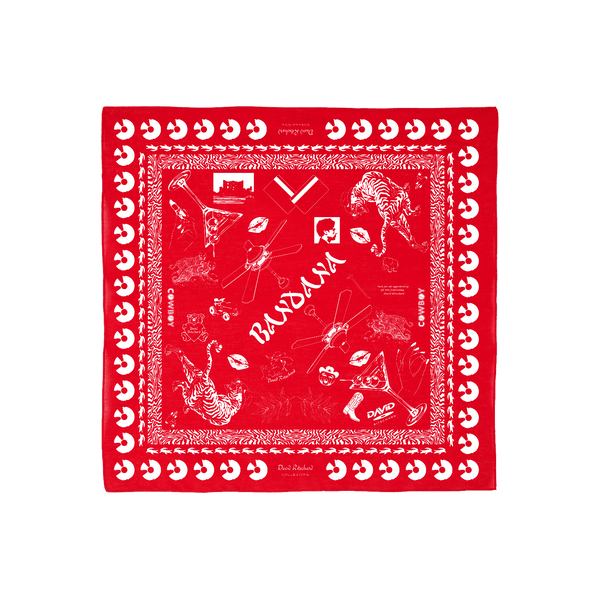 DR Röd Bandana