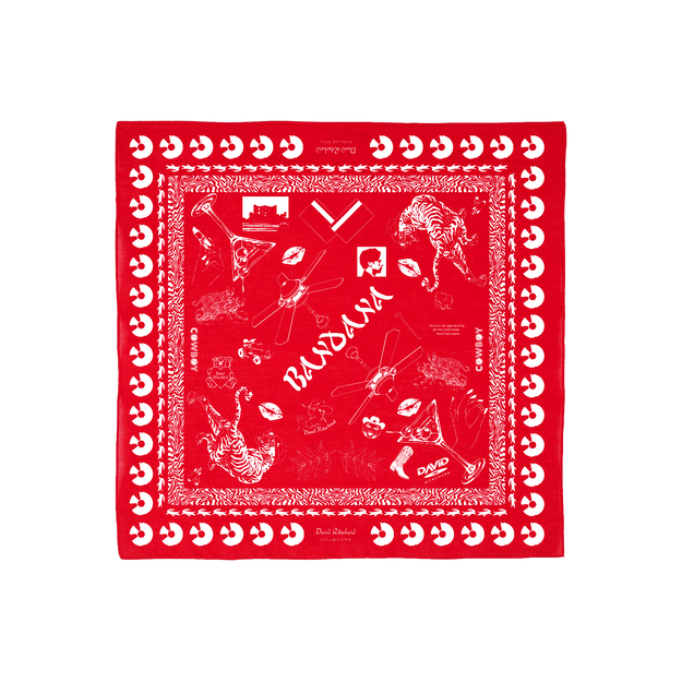 DR Röd Bandana
