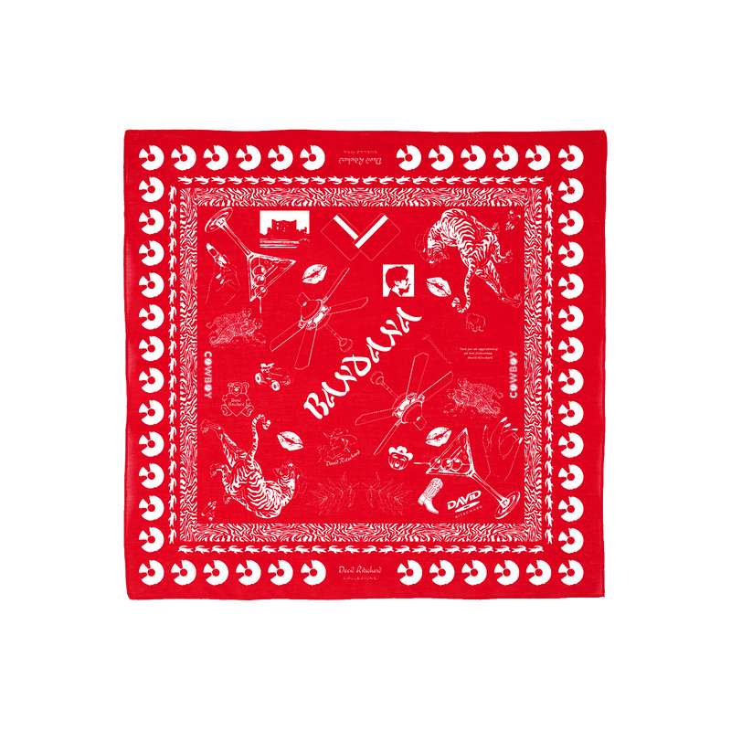 DR Röd Bandana