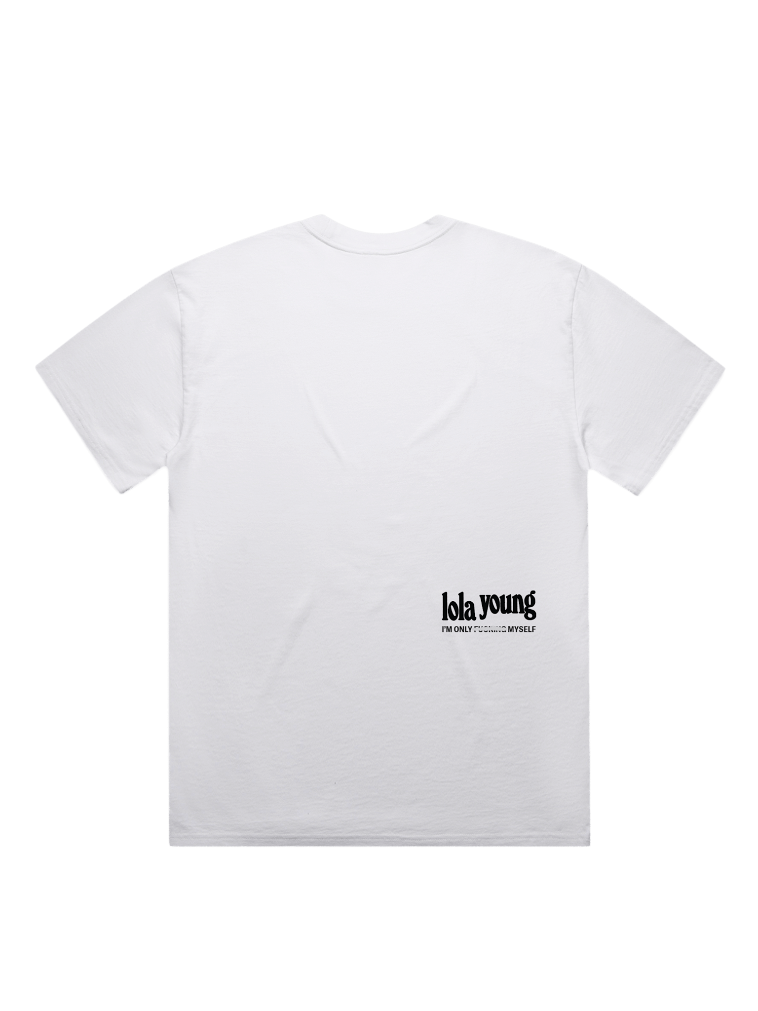 White Doll Print T-Shirt