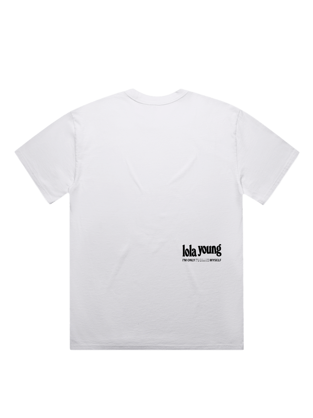 White Doll Print T-Shirt