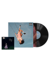 you seem pretty sad for a girl so in love - 'spark in the dark' black vinyl + signed art card