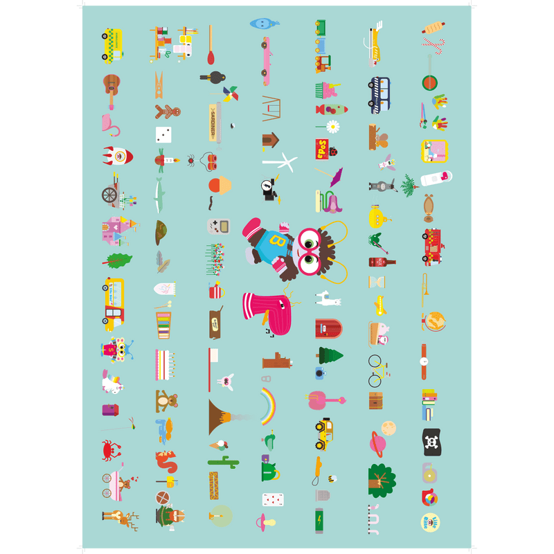 Grøn element plakat