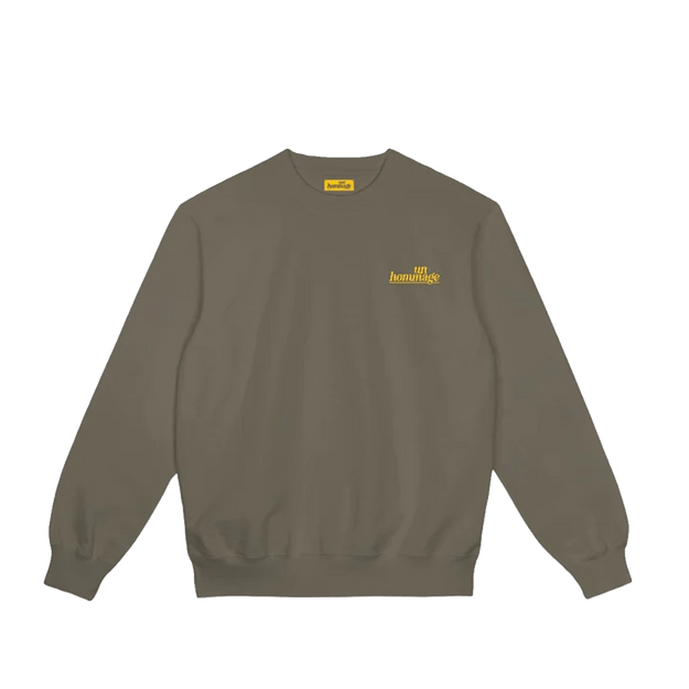 un hommage - sweat, mocca