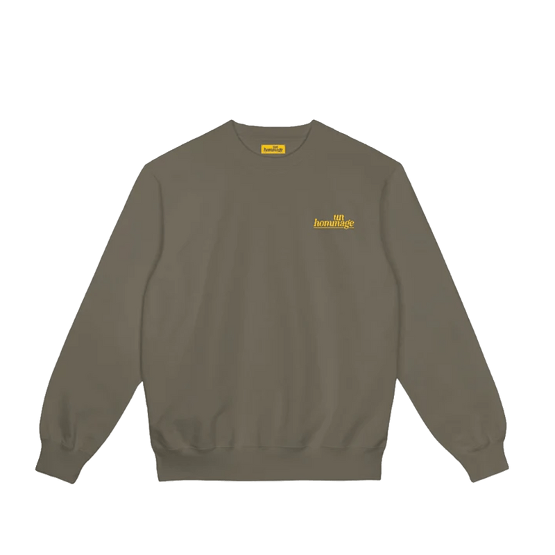 un hommage - sweat, mocca