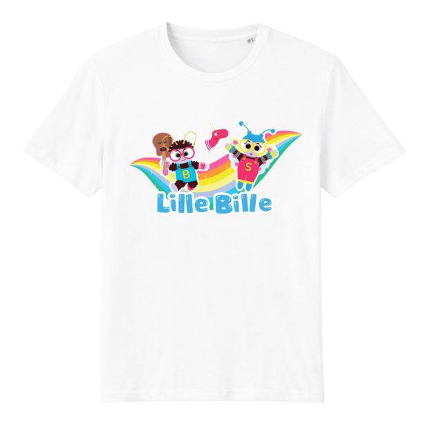 Regnbue t-shirt (voksen)