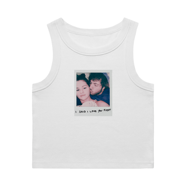 I SAID I LOVE YOU FIRST PHOTO TANK