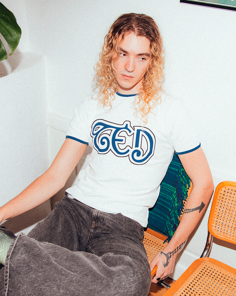 TED Blå Ringer T-shirt