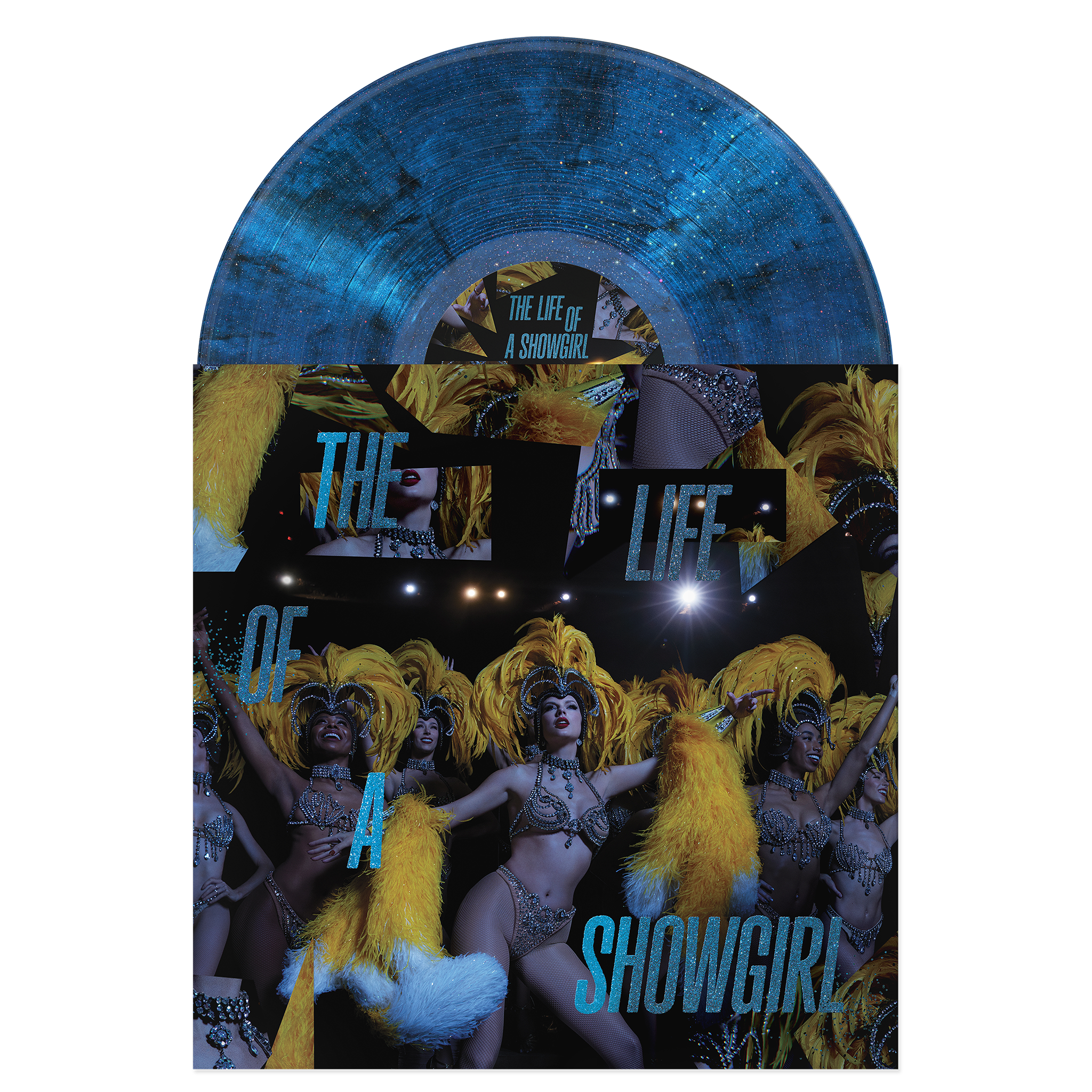 THE LIFE OF A SHOWGIRL: BABY, THAT'S SHOW BUSINESS EDITION (LAKESIDE BEACH BLUE SPARKLE VINYL)
