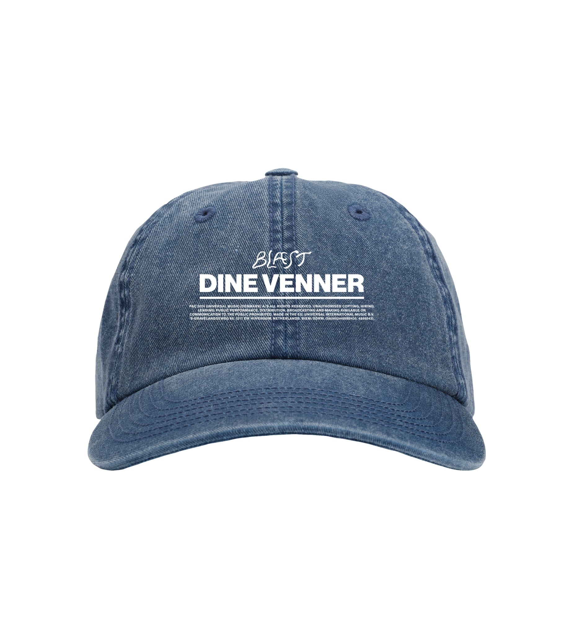 Dine venner cap - denim