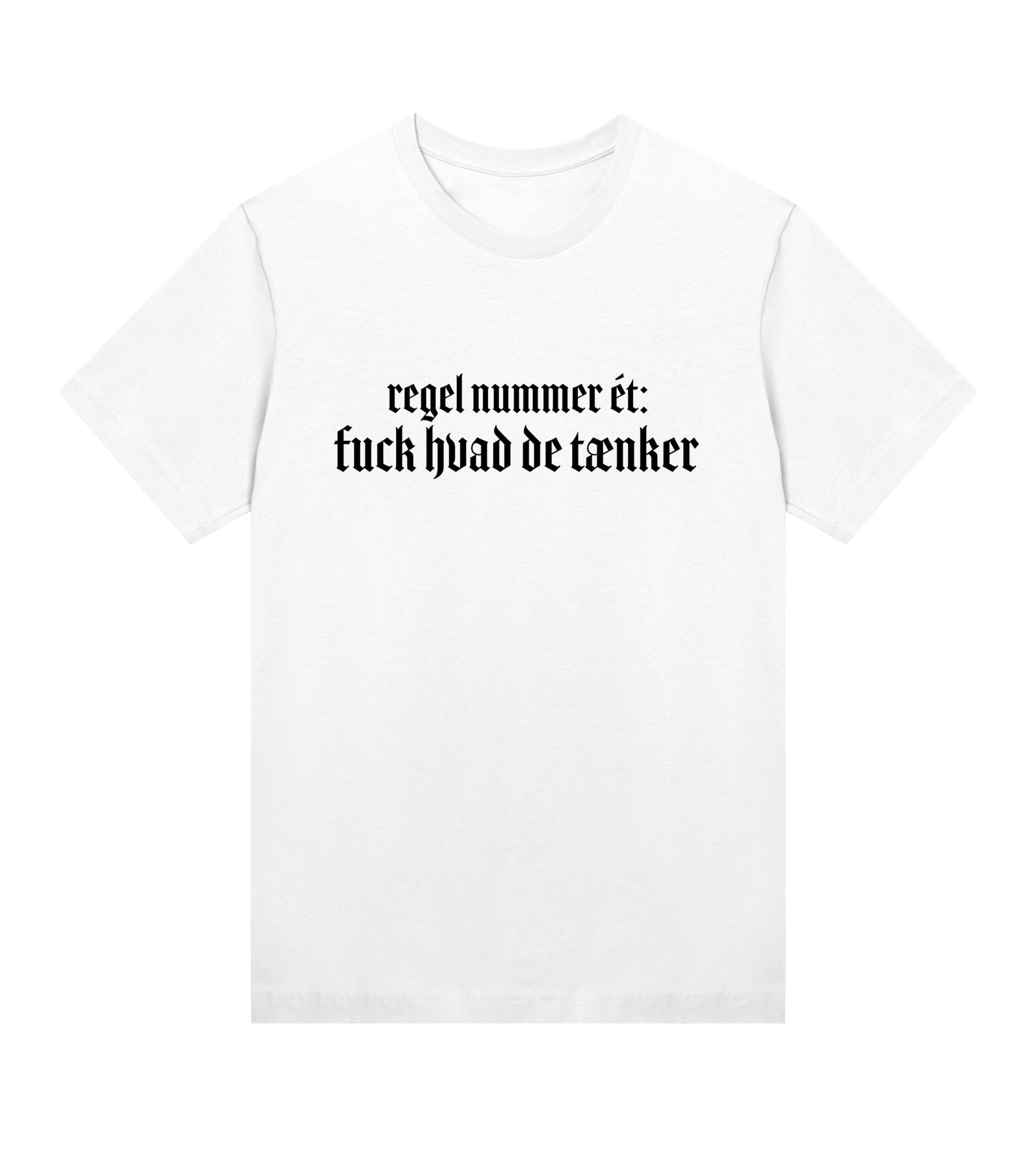 Regel Nummer Èt, T-shirt